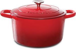 GIBSON 69141.02 CrockPot DutchOven 5Qt Rd