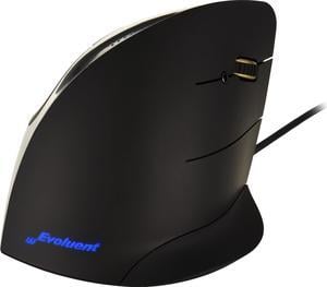 Evoluent - VMCR - Evoluent VerticalMouse C Right Wired - Optical - Cable - USB - Scroll Wheel - 5 Button(s) -