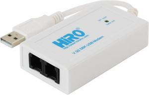 Hiro Network H50228 V92 56K External USB Modem
