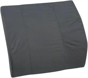 Mabis 555-7301-0200 Bucket Seat Lumbar Cushion without Strap - Black