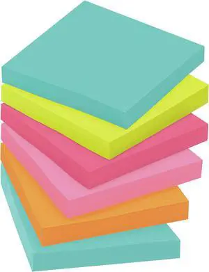 Post-it Miami Collection Super Sticky Notes