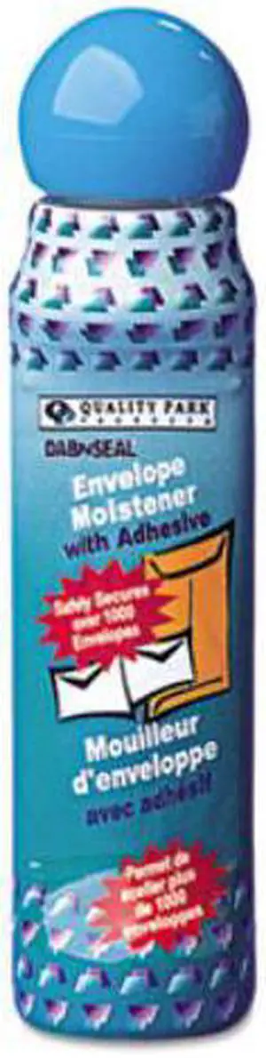 Quality Park Envelope Moistener w/Adhesive 50 mL Clear 4/Pack 46071