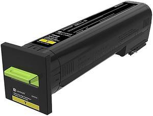 Lexmark Original Toner Cartridge - Laser - Extra High Yield - Yellow - 1 Each