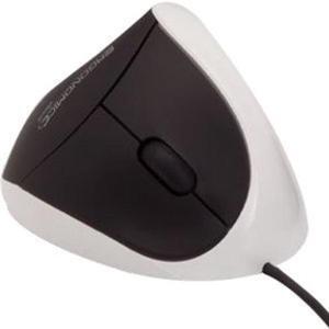 ERGOGUYS LLC EM011-W WHITE ERGONOMIC WIRED VERTICAL MOUSE