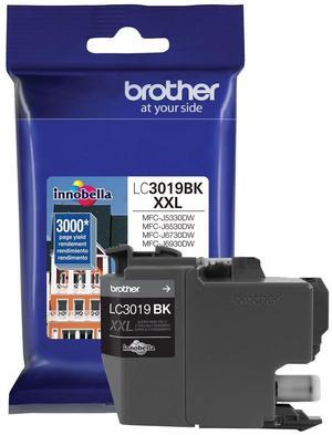 BROTHER INTERNATIONAL LC3019BK Super High Yield Blk Ink Crtrd