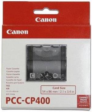 Canon 6202B001 Selphy PCC-CP400 Dye Sub Paper Cassette 81 Sec USB Card Size