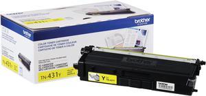 Brother International - TN431Y - Brother TN431Y Original Toner Cartridge - Yellow - Laser - Standard Yield - 1800 Pages