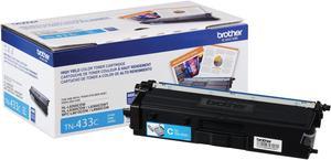 Brother International - TN433C - Brother TN433C Original Toner Cartridge - Cyan - Laser - High Yield - 4000 Pages - 1