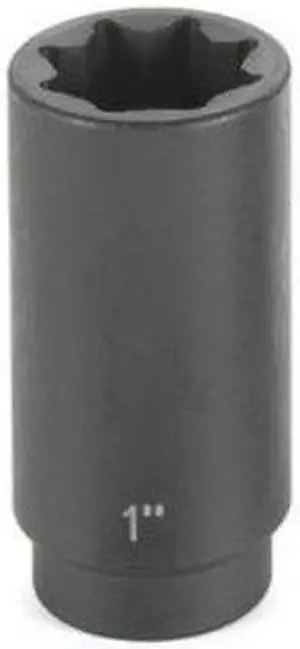 Grey Pneumatic 2520SD 1/2" Drive x 5/8" Deep - 8 Point Socket