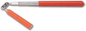ULLMAN NO. 2 Magnetic Pick-Up Tool,10-9/16in.L,Vinyl