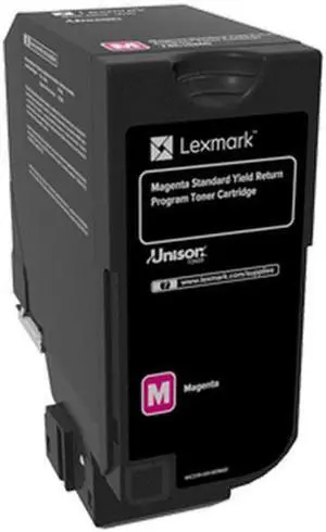 MAGENTA TONER CARTRIDGE RETURN
