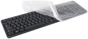 Protect Computer Products DL1367-104 Custom Keyboard Cover For Dell Kb212b 104 Quiet Key Protects From Liquid Spills