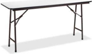 Folding Table, 72"x18", Mahogany