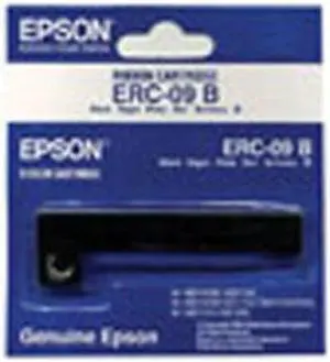 Epson ERC-09B M-160/163/164/180/181/182/183/190/191/192 Black Ribbon [200k Characters]