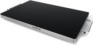 NUTRICHEF  Nutrichef Electric Warming Tray / Food Warmer with Non-Stick Heat-Resistant Glass Plate