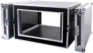 Deejayled TBH6UADSM21 6u Shock Proof Rack 21" Deep
