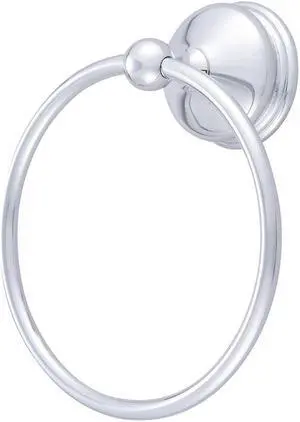 VINTAGE 6 TOWEL RING-Chrome Finish