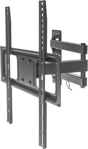 Manhattan Universal LCD Full-Motion Wall Mount: Flexible TV Bracket for 32-65 Screens, VESA Compatible, Ideal for Home & Office, Easy Install & Adjustments - 461320