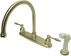 Kingston Brass KB2798KL Kitchen , Faucet, Satin Nickel