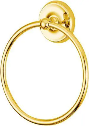 CLASSIC TOWEL RING-Polished Brass Finish