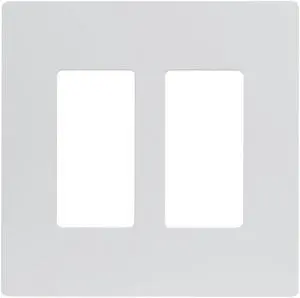 Legrand RWP262W 2 Gang Screwless Wall Plate White