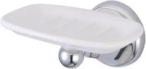METROPOLITAN SOAP DISH-Chrome Finish