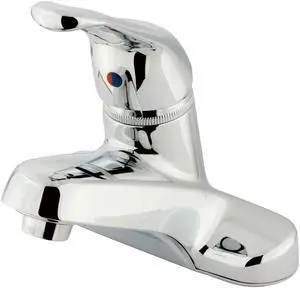 SINGLE METAL LOOP HNDL 4 CNTR SET, CHROME, NO-Chrome Finish