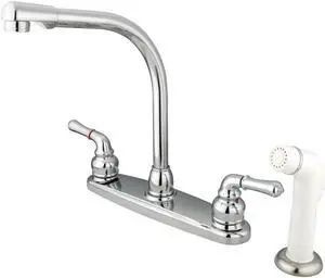 8 High Arch Kitchen Faucet With Sprayer