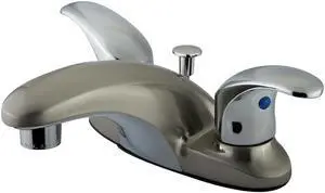 LEGACY 4 CENTER SET SN/CP, W/POP-Satin Nickel/Chrome Finish