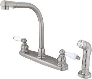 High Arch Kitchen Faucet With Non-Metallic Sprayer