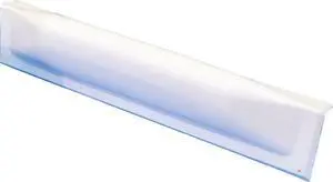 DOCK EDGE DOCK BUMPER STRAIGHT DOCKGUARD 18 WHITE