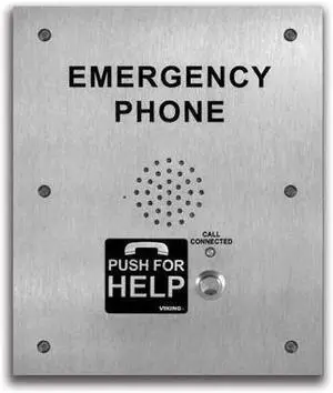 Viking Electronics - E-1600-IP-EWP - Viking Electronics E-1600-IP-EWP Intercom Sub Station - Cable - Wall Mount, Surface