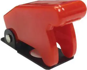 Aircraft-Style Toggle Switch Cover (Red) - 20565