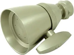 Kingston Brass K132A8 2-.25 Inch Diameter Brass Shower Head - Satin Nickel