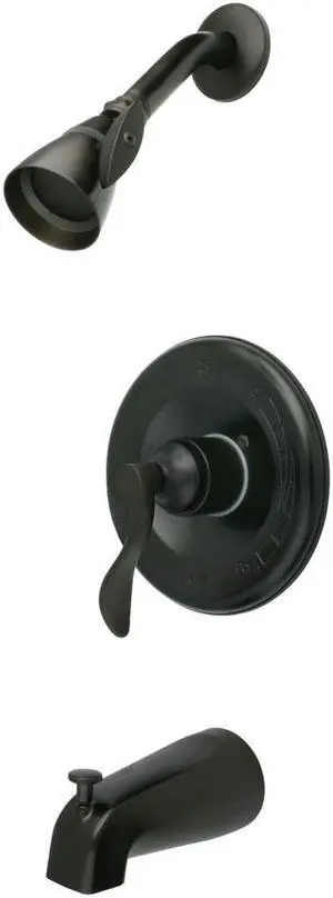 Kingston Brass KB1635DFL Single Handle Tub & Shower Faucet