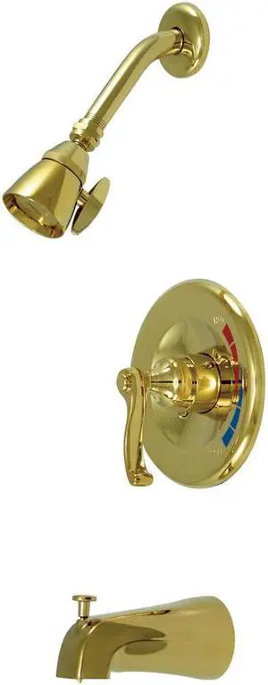 Kingston Brass KB863.FLT Royale Pressure Balanced Valve Trim with Metal Lever Ha