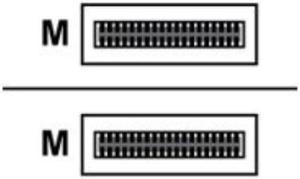 Lenovo 00MP520 Mellanox - Infiniband Cable - Qsfp28 To Qsfp28 - 2.5 Ft - For P/N: 0724017, 0724020, 0724021, 072403X, 072404X, 072415X, 072416X