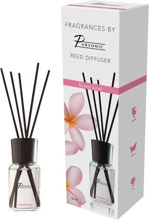 Pursonic RDFB50 Flower Bowl Reed Diffusers