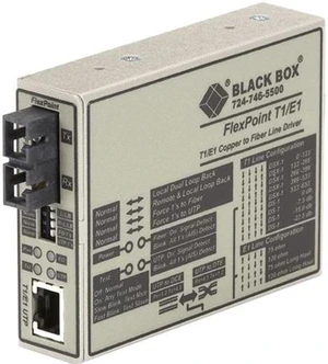 Black Box FlexPoint Modular Media Converter, RS-232 to Fiber, Single-Mode, 30 km, SC (me662a-ssc) Black Box FlexPoint Modular Media Converter, RS-232 to Fiber, Single-Mode, 30 km, SC (me662a-ssc)