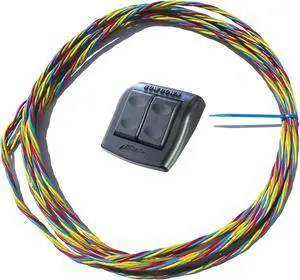 Bennett ES2000A Euro Style Rocker Switch w/20' Wire Harness Bennett ES2000A Euro Style Rocker Switch w/20' Wire Harness