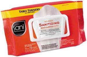 Sani Professional M30472 No-Rinse Sanitizing Wipes