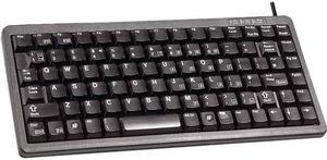 Cherry G84-4100LCAUS-2 Black 11in Ultraslim Keyboard. Us Space Reduced 83 Position Key Layout Without