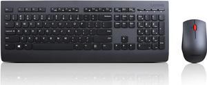 Lenovo 4X30H56831 Professional Combo Wireless Keyboard and Mouse Set