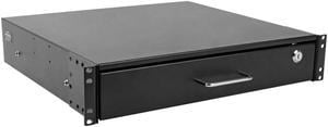 Tripp Lite SmartRack 2U Locking Rack-Mount Storage Drawer