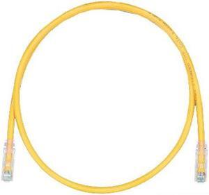 Panduit UTPSP10YLY Cop Patch Cord Cat 6 Ylw Utp Cbl 10ft