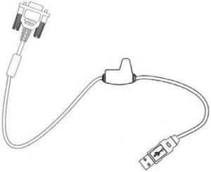 Honeywell 52-52559-N-3-FR Cable:usb Black Type A Straight Host Power W/ferrite