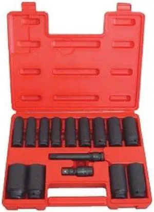 11/2DR 15PC SAE DP IMPACT SET