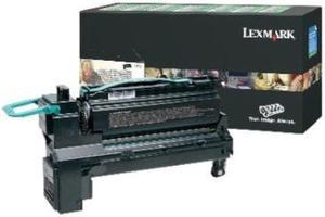 LEXMARK XS795, XS798 BLACK EXTRA HIGH YIELD RETURN PROGRAM PRINT CARTRIDGE