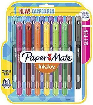 Paper Mate InkJoy Gel Stick Pen 0.7 mm Medium Assorted Ink 14/Pack 2023009