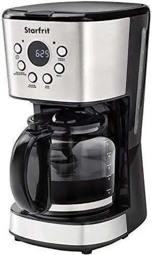 Starfrit 024001-002-0000 12-Cup Drip Coffee Maker Machine